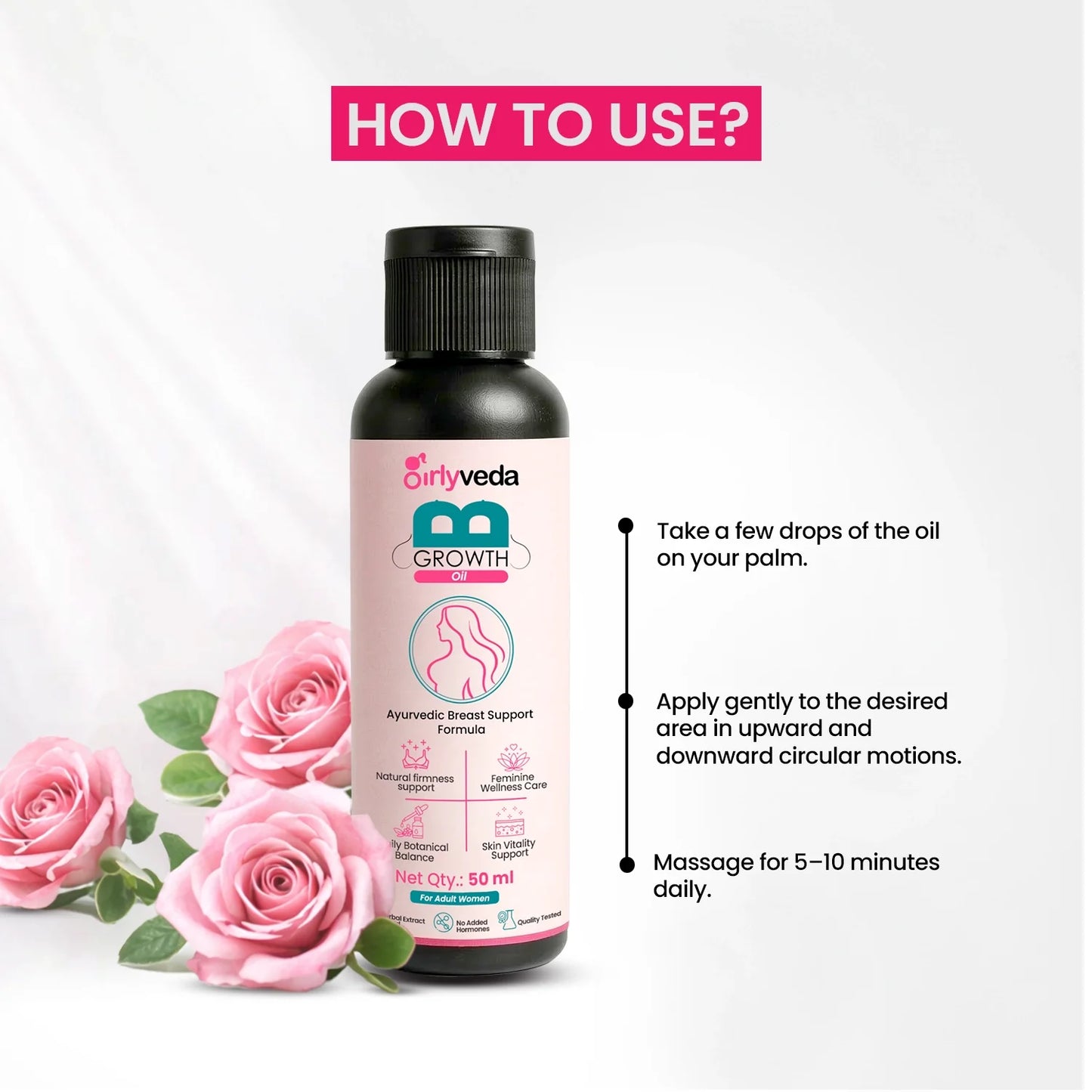 b growth oil for breast growth